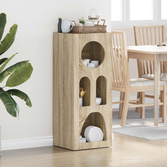 Serviesskap Sonoma eik 40 x 35 x 100,5 cm Konstruert tre Serviesskap Sonoma eik 40 x 35 x 100,5 cm Konstruert tre