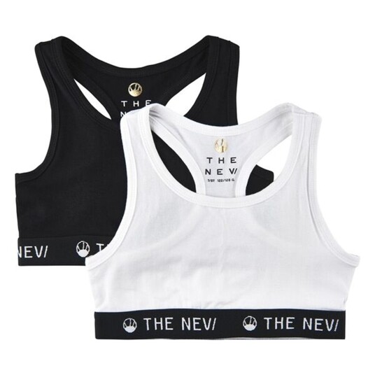 The New Classic topp 2-pack Black 3-4 år
