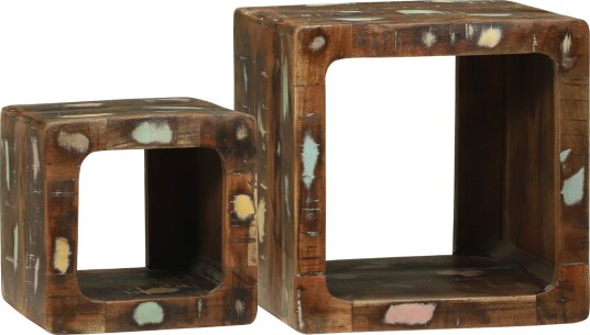  TV enhet 36x36x30 cm Solid Tre Gjenvunnet