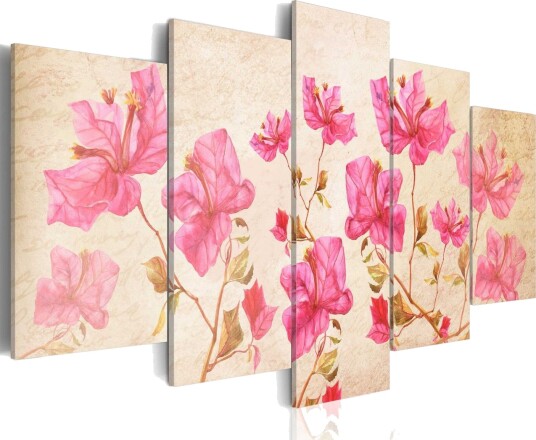 Bilde Flowers In Pink 200x100 Artgeist sp. z o. o.