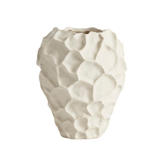 Muubs Soil Vase 18x21,5 cm Vanilla Muubs Soil Vase 18x21,5 cm Vanilla