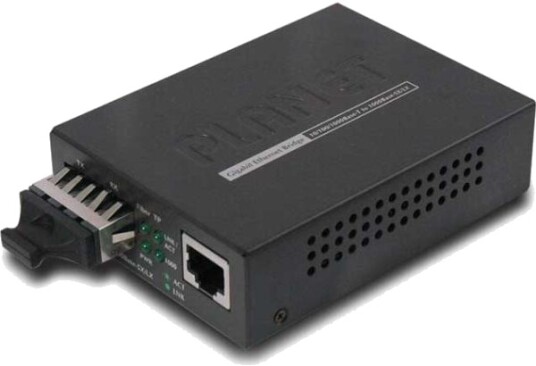 Planet GT802S fibermedieomformer 1GbE SC 10 km