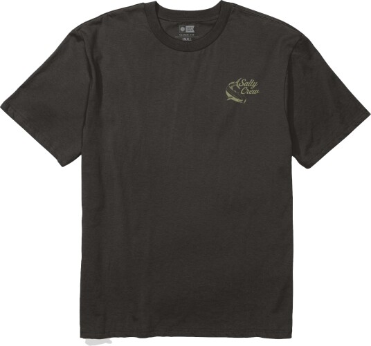 Salty Crew Men"s Kelp Cntrl Classc Ss Tee Black S