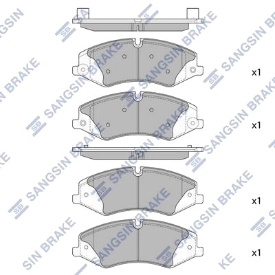 Hi Q SP2238 Bremseklosser