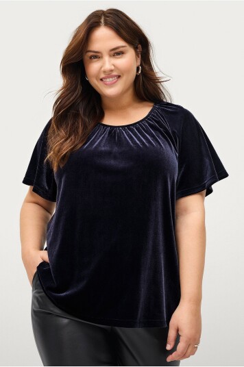 Ellos Plus Collection Topp Nova Blå