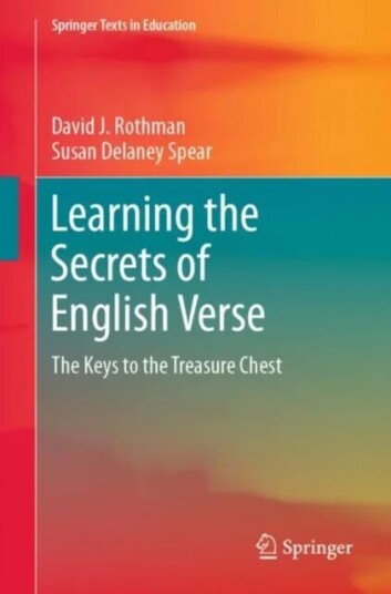 Learning The Secrets Of English Verse Av David J. Rothman, Susan Delaney Spear