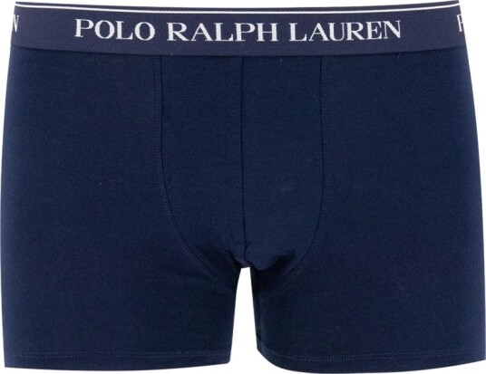 Ralph Lauren Boxershorts Classic Trunks 3pk Navy S