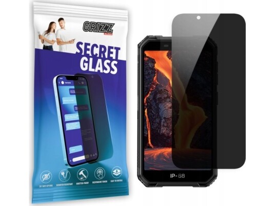 Grizzglass Privacy Glass Grizzglass Secretglass Ulefone Armor X6 Pro