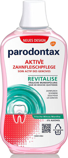 Parodontax Mouthwash Revitalize Daily Care Fresh Mint 300 ml