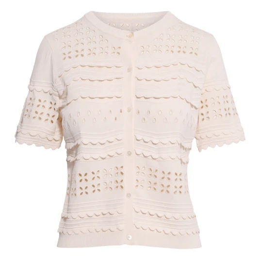 Ulla Johnson, Dame, Strikkevarer, Hvit, M,