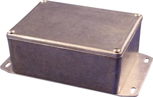 Hammond Electronics 1590BXF 254 × 70 × 49,5 mm Aluminium Natur Kabinett