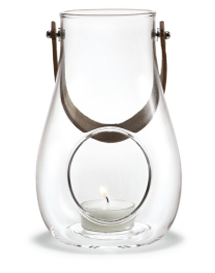 Holmegaard Design With Light 16 cm klar Lanterne med håndtak