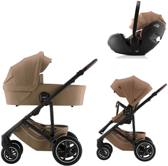 Britax Smile 5Z Duovogn Pakke med Baby-Safe Pro Bilstol Lux Warm Caramel Britax Smile 5Z Duovogn Pakke med Baby-Safe Pro Bilstol Lux Warm Caramel
