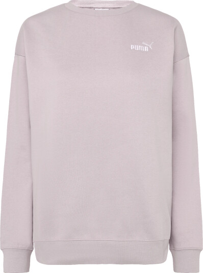 PUMA Ess Small No. 1 Logo Relaxed Crew Fl Pink S