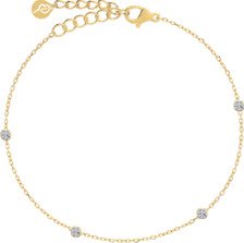 Edblad Petite armbånd i forgylt stål