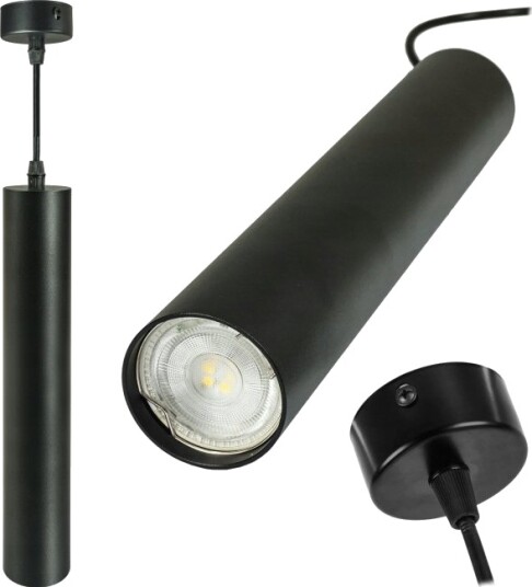 Ecolight2 Eco Light Ec79976 Takpendellampe 1X35w Gu10 Svart