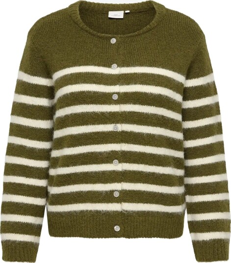 ONLY Carmakoma Carmaggie Ls Baseball Neck Cardi Knt   BEECH   42 44