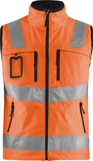 Blåkläder Softshellvest 3049 Varsel, Oransje XS
