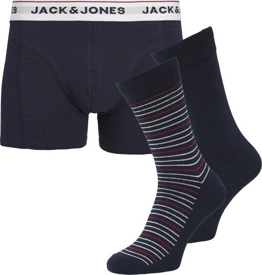 Jack & Jones Boksershorts Jacordinary Giftbox Pls Blå
