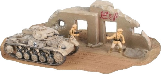 Revell PzKpfw II Ausf. F Militærmodell 1:76 Monteringssett