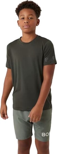 Bjørn Borg Borg T-Shirt Jr Gy Peat 134-140