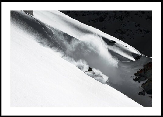 Cloud of Snow Plakat Plakat / 70x100cm Cloud of Snow Plakat Plakat / 70x100cm
