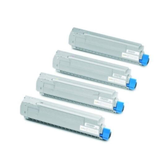 OKI 43698501 Toner Value-Kit (BK,C,M,Y) 4x6.000 sider