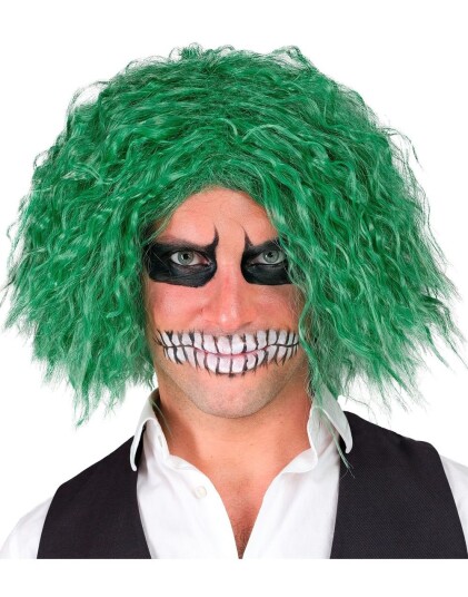 Grønn The Joker Inspirert Parykk Grønn The Joker Inspirert Parykk
