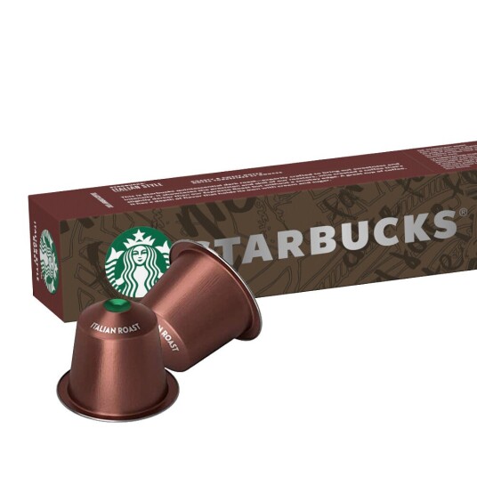 Nespresso Starbucks Italian Style Roast Espresso til Nespresso. 10 kapsler