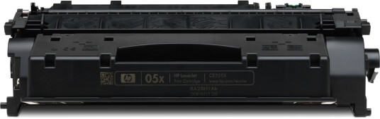 HP Toner 05X / CE505X Sort Høykapasitet (6.500 sider) Original HP Toner 05X / CE505X Sort Høykapasitet (6.500 sider) Original