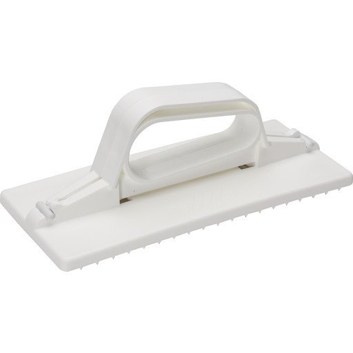 Pussebrett nylon, 12x25 cm, hvit Pussebrett nylon, 12x25 cm, hvit