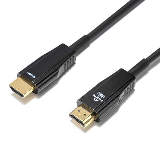 Deltaco ULTRA High Speed HDMI-cable, 48Gbps, 20m, black, AOC Deltaco ULTRA High Speed HDMI-cable, 48Gbps, 20m, black, AOC