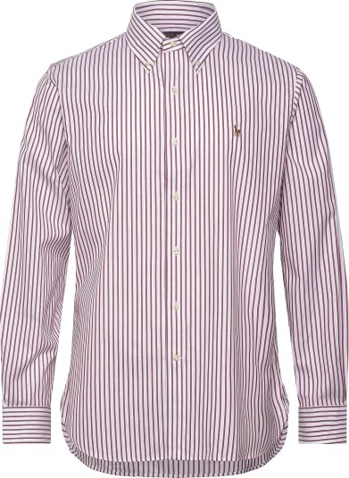 Polo Ralph Lauren 80/2 Preprss Poplin Cuhbdppcn Burgundy 45 46