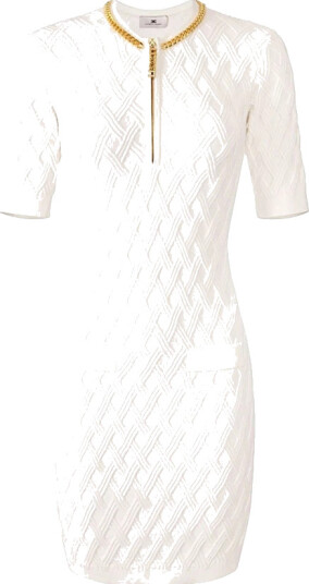 Elisabetta Franchi Dame Kjoler Hvit M,