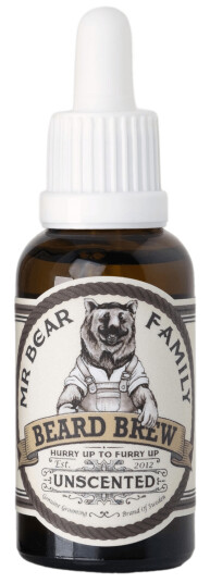 Mr Bear Family Beard Brew skjeggolje - Unscented Mr Bear Family Beard Brew skjeggolje - Unscented