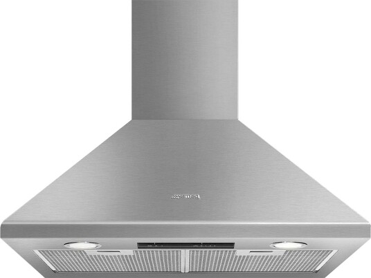 Smeg KSED65XE Vegghengt Kjøkkenvifte 60 cm Rustfritt Stål med Belysning