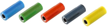 Shiverpeaks Bs56230-Set Banana Sort Blå Grønn Rød Gult Hunkjønn Rett 5 Stykker