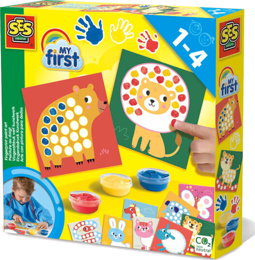 Ses Creative My First Fingermaling Fargelegg med fingrene