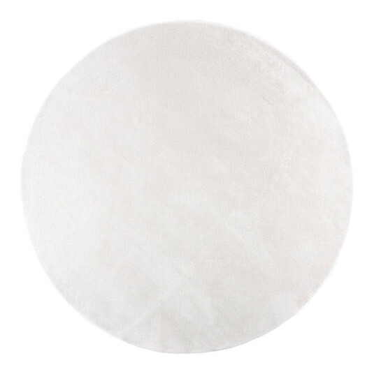 Venture Home Nixie Rundt Gulvteppe 200 cm Hvit Polyester Venture Home Nixie Rundt Gulvteppe 200 cm Hvit Polyester