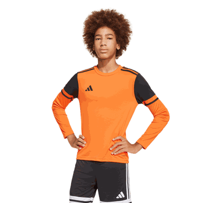 Adidas Squadra 25 Goalkeeper Long Sleeve Jersey, keepertrøye, junior Oransje 128