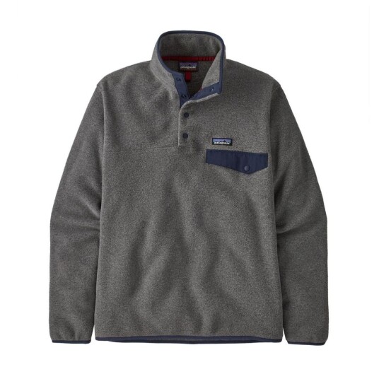 Patagonia  M´S Lw Synch Snap-T P/O Herre, NKL Nickel, L