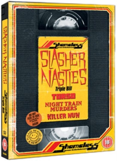 Shameless Slasher Nasties DVD