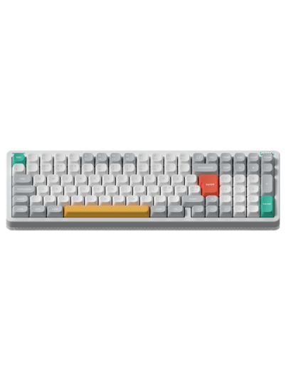 NuPhy Halo96 V2 Trådløst Gamingtastatur med Lemon Switch i Ionic White NuPhy Halo96 V2 Trådløst Gamingtastatur med Lemon Switch i Ionic White