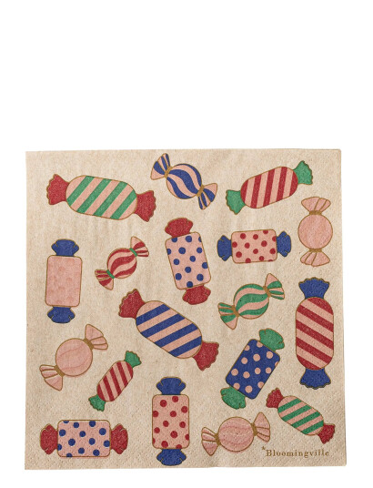 Bloomingville Caramella Napkin - Pink - 33X 33CM