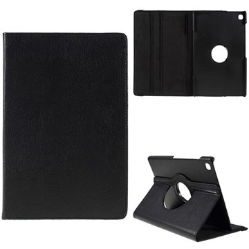 Samsung Galaxy Tab S6 Lite 2020/2022/2024 360 Roterende Folio etui   Svart