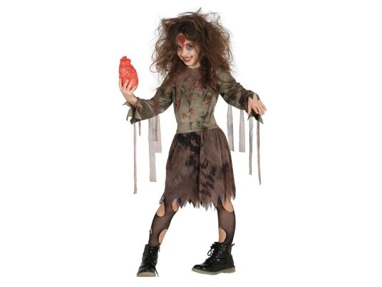 Div Lev. Zombie Pige Kostume Div Lev. Zombie Pige Kostume