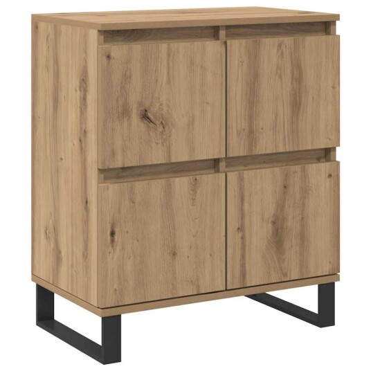 Skap 2 pcs artisan eik 120 x 35 x 70 cm Konstruert tre Skap 2 pcs artisan eik 120 x 35 x 70 cm Konstruert tre