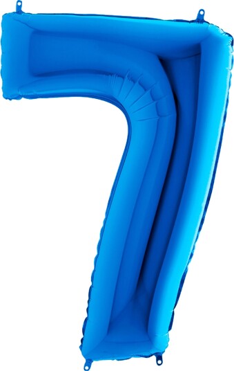 Ballongkungen Tallballong Blå Metallic Tall 7 15807B