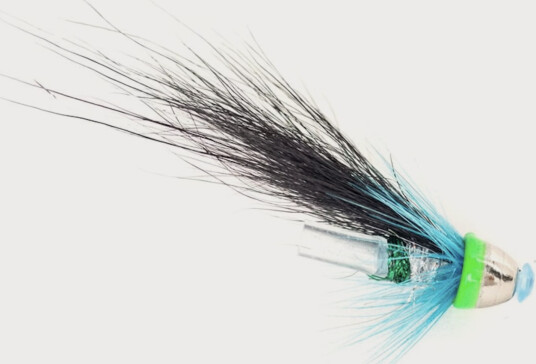 Umpqua Flies Blue Metallica Tc Micro Cone