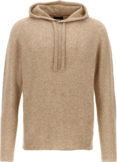 Roberto Collina Herre Gensere & Hettegensere Beige L,